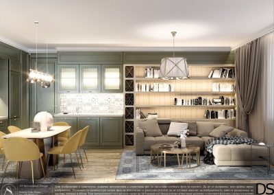 Apartement pour un jeune couple à la capitale
