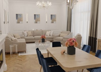 Етаж от къща 112 м2 в класически стил