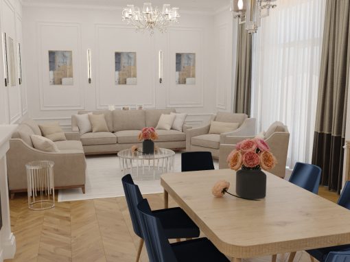 Réaménagement premier étage d&rsquo;une maison style classic