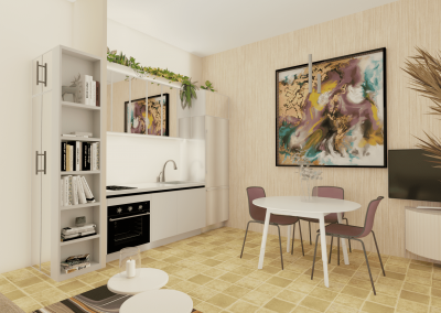 Renovation of a 40 m2 apartment in Antibes, Côte d’Azur
